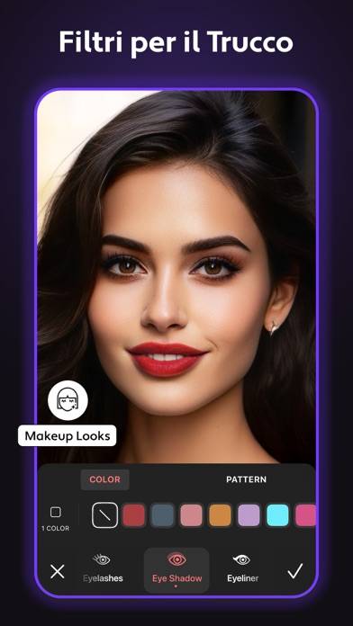 Cosmo: Ritocco del Viso Filtri Schermata dell'app