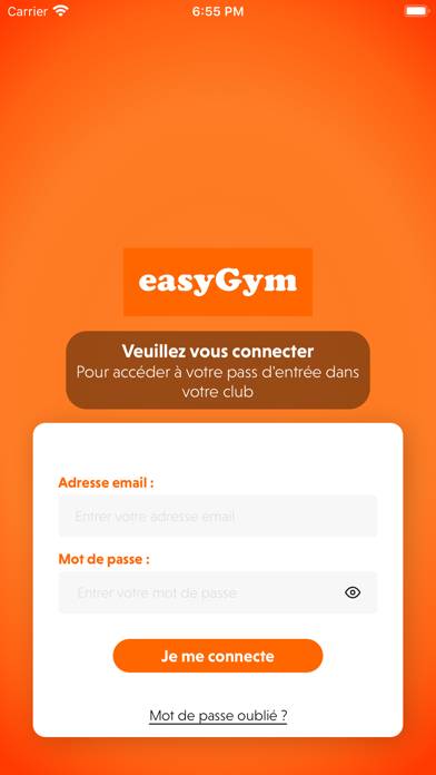 EasyGym Fitness App screenshot #1