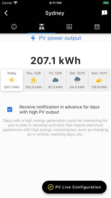 PV Solar Dashboard App-Screenshot #5