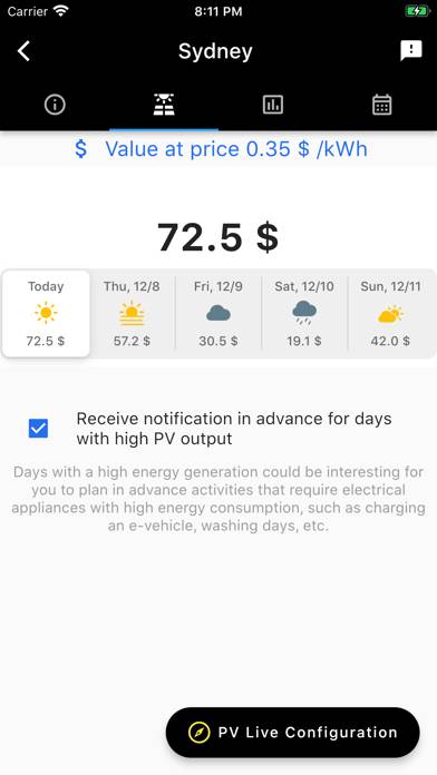 PV Solar Dashboard App-Screenshot #6