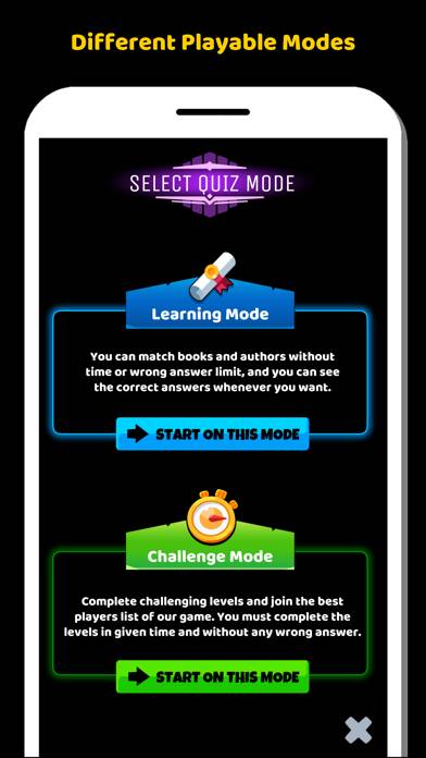 Books And Authors Quiz Game App screenshot #5