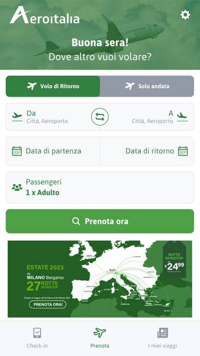 Aeroitalia Schermata dell'app #1