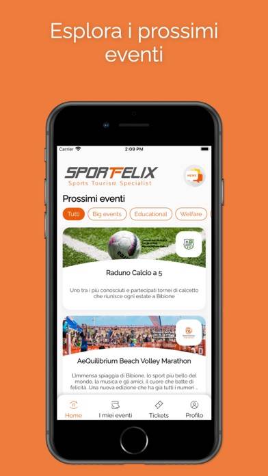 Sportfelix Schermata dell'app #1