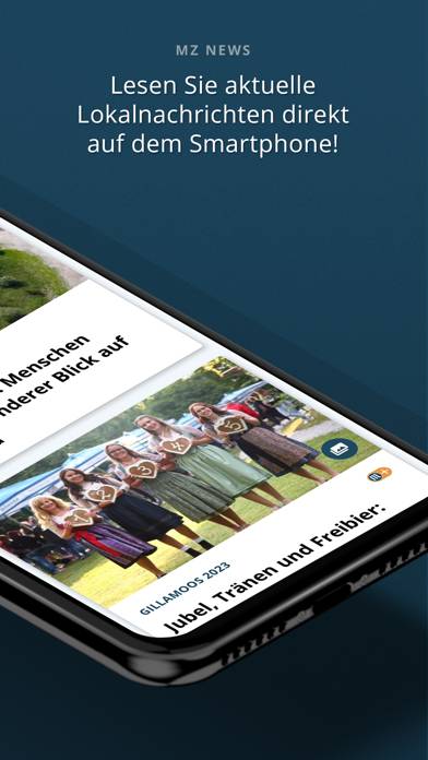 Mittelbayerische News App-Screenshot