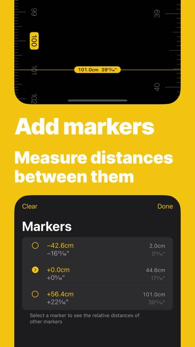 Calipers Tape Measure App screenshot #3