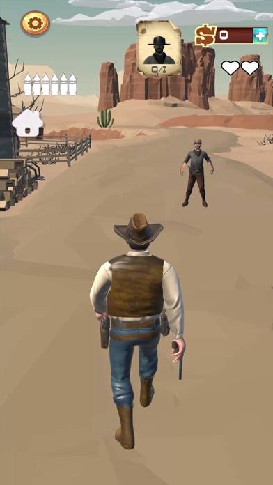 Wild West Cowboy Redemption Captura de pantalla de la aplicación #1