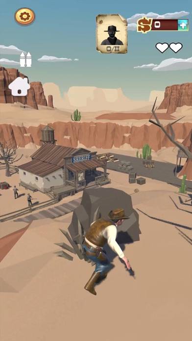 Wild West Cowboy Redemption Captura de pantalla de la aplicación #4