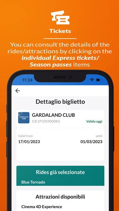 Gardaland Express Schermata dell'app #5