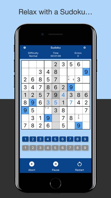 Udoku game screenshot