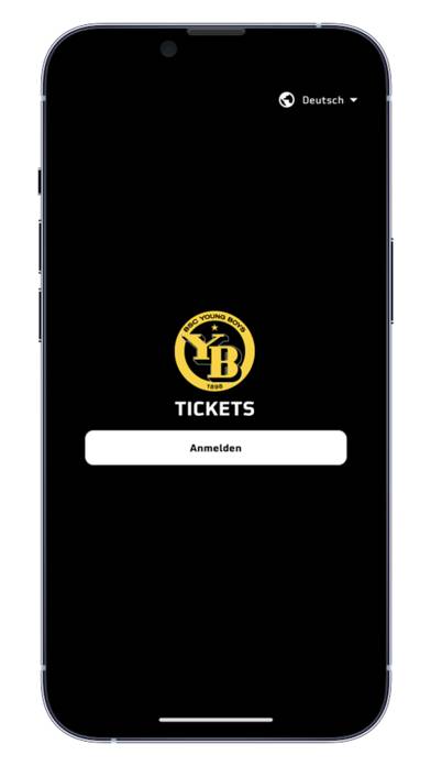 BSC YB Ticket-App App-Screenshot