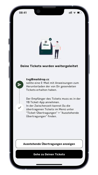 BSC YB Ticket-App App-Screenshot