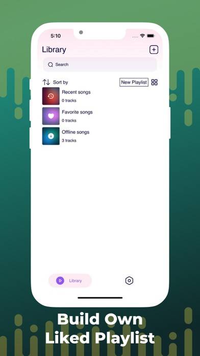 Music App screenshot