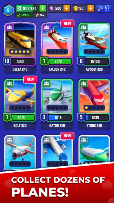 Idle Airplane Inc. Tycoon Schermata dell'app #3