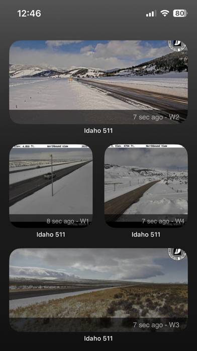 Idaho 511 Road Conditions App screenshot