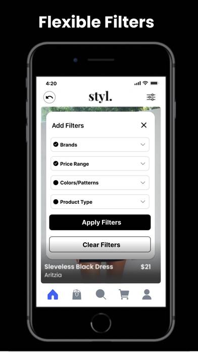 Styl: Swipe to Shop App screenshot #3