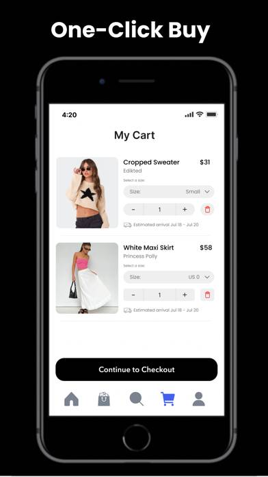 Styl: Swipe to Shop App screenshot #5