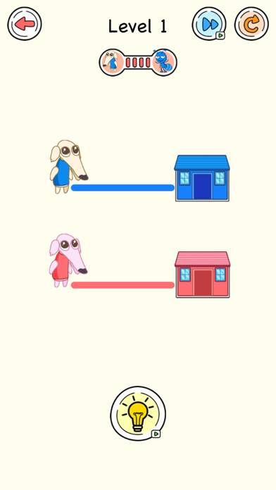 Lost Dog Puzzle: Draw To Home Capture d'écran de l'application #6