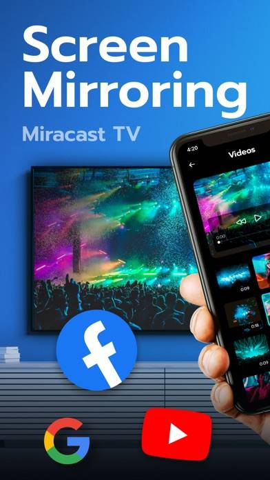 Screen Mirroring Miracast Easy Captura de pantalla de la aplicación #1