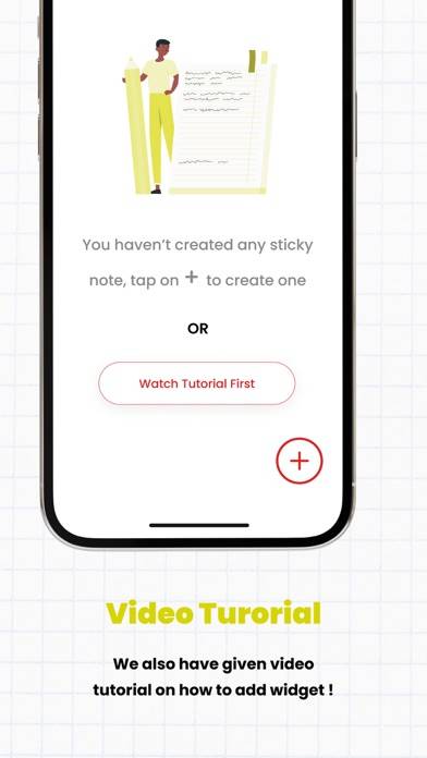 Simple Sticky Notes on Widgets Capture d'écran de l'application #5