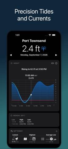 Tides Explorer App screenshot