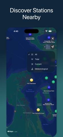 Tides Explorer App screenshot