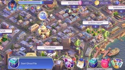 Ghost Detective schermata del gioco