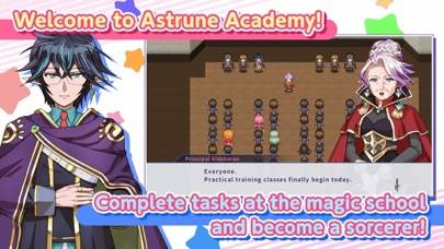 RPG Astrune Academy captura de pantalla del juego