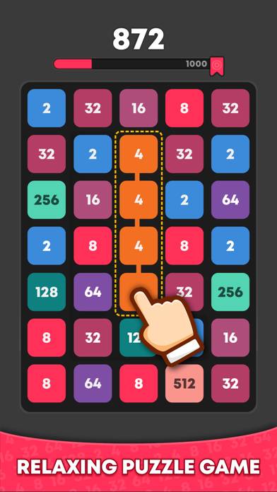 Number Match - Merge Puzzle capture d'écran