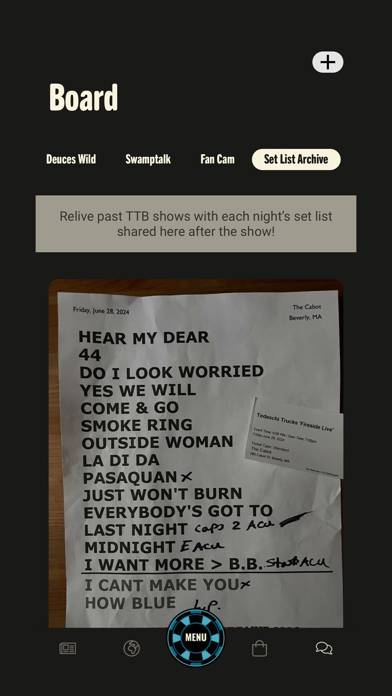 Tedeschi Trucks Band App screenshot