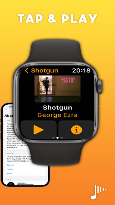 WatchMusic App skärmdump #4