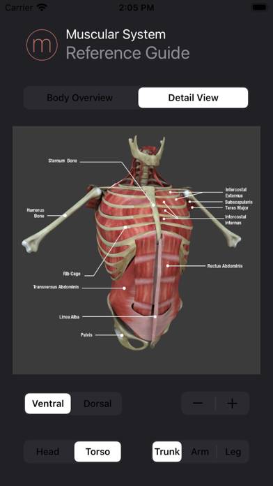 Anatomy Reference Guide App screenshot #1