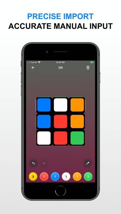 Rubik’s Cube Solver Captura de pantalla de la aplicación #3
