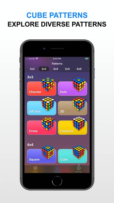 Rubik’s Cube Solver Captura de pantalla de la aplicación #4