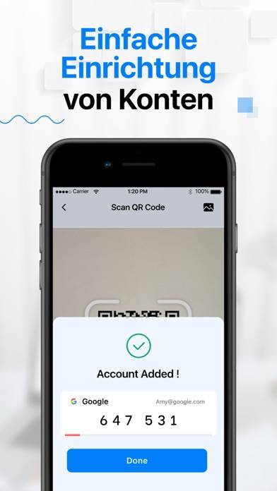 Authenticator App · App-Screenshot