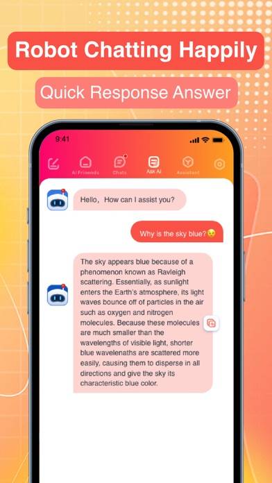 Chat with AI Friend: AI Chat Schermata dell'app #4