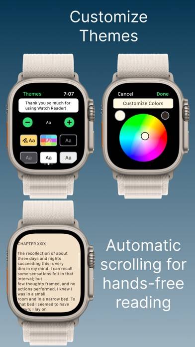 Reader for Watch Schermata dell'app