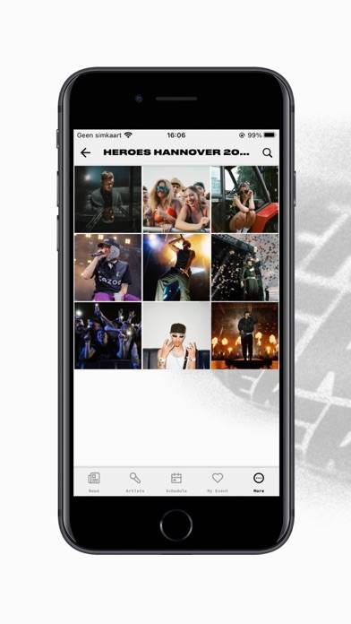 Heroes Festival App-Screenshot #4