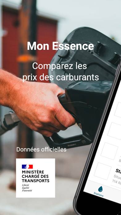 Mon Essence - Prix carburants capture d'écran