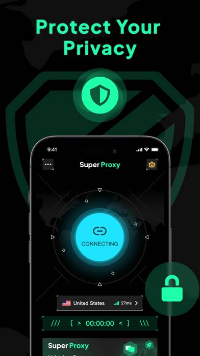 VPN Flyer-Unlimited Fast Proxy App screenshot #2