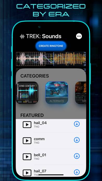 TREK: Sounds App-Screenshot #3