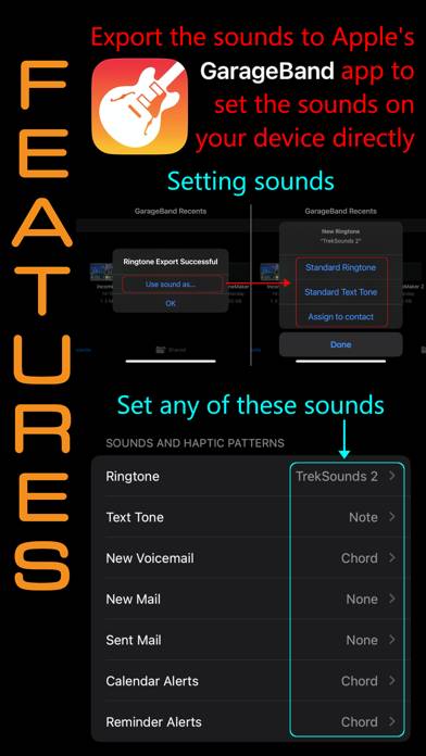 TREK: Sounds Capture d'écran de l'application #5