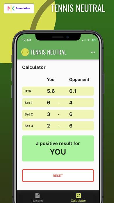 Tennis Neutral App screenshot #4