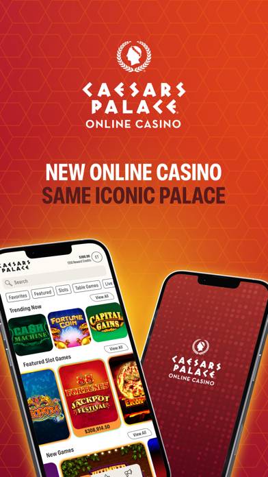 Caesars Palace Online Casino App screenshot #1