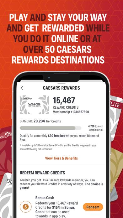 Caesars Palace Online Casino game screenshot