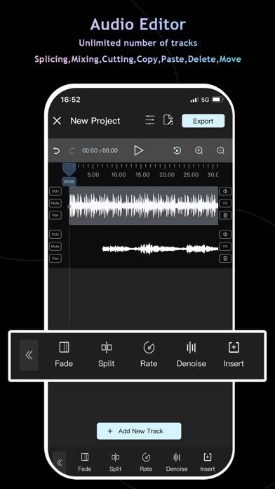 Audio Editor : Audiolab App screenshot #1
