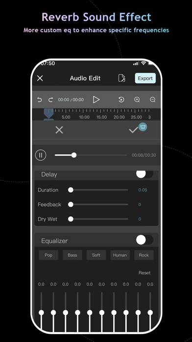 Audio Editor : Audiolab Schermata dell'app #3