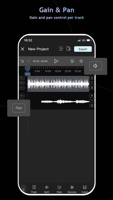 Audio Editor : Audiolab Captura de pantalla de la aplicación #6