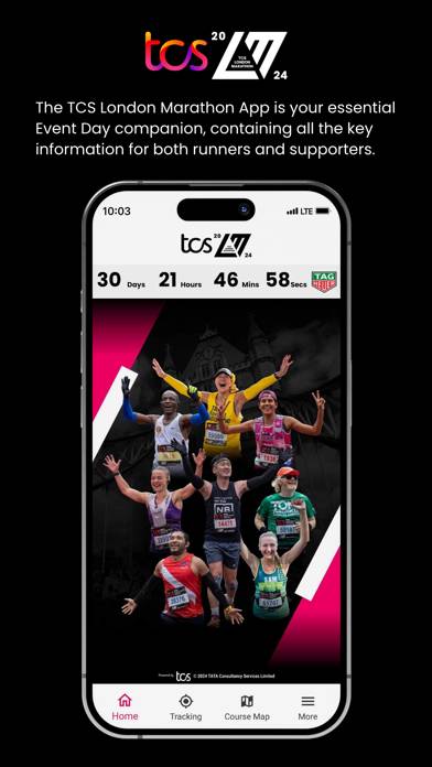 2024 TCS London Marathon Capture d'écran de l'application #1