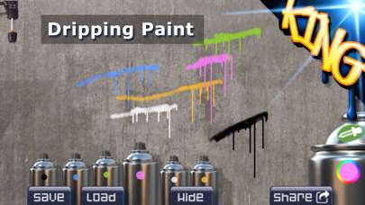 Graffiti Spray Can Art - KING captura de pantalla