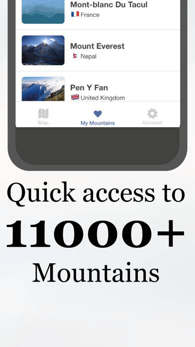 Mountain-Forecast App skärmdump #4